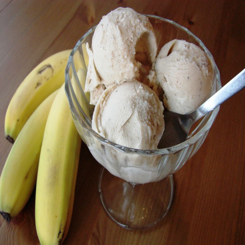 Εύκολο παγωτό μπανάνα